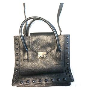 Loeffler Randell JR leather work tote